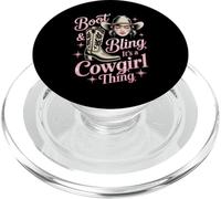 Boot and Bling Cowgirl Pride Cute Western Mother Mujeres Hombres PopSockets PopGrip para MagSafe