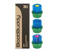 Boot Buddy Paquete de 3 cabezales de repuesto - Juego de cepillos intercambiables para el cuidado del calzado y fácil limpieza de zapatos