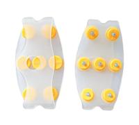 Boot Cleats - Heavy Duty Ground, Frost Resistant Outdoor Sliders with Seven Point Studs, Tension Flex Stability Support, Ideal for Workplace Yard Maintenance Park Walks