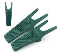 Boot Jack Welly - Removedor de botas de agua duradero y resistente a la intemperie con raspador, ideal para quitar botas de agua, montar o caminar, y zapatos fangosos sin doblarse (paquete de 2)