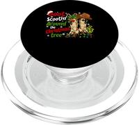 Boot Scootin' Around The Christmas Tree Country Western PopSockets PopGrip para MagSafe