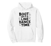 Boot Up It’s Line Dance Time Baile Country Design Sudadera con Capucha