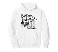 Boot Up It’s Line Dance Time Baile Country Design Sudadera con Capucha