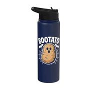 Bootato Halloween Humor espeluznante Stainless Steel Insulated Water Bottle
