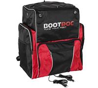 Bootdoc Heated Racing Bag Pro - Bolsa térmica (negro/rojo/blanco)