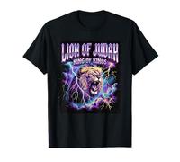 Bootleg de Ropa Urbana Cristiana Retro de los 90 de Lion of Judah Camiseta