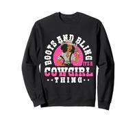 Boots and Bling It’s a Cowgirl Thing Rodeo Gift Sudadera