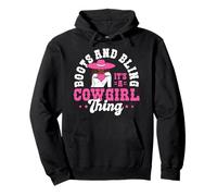 Boots and Bling It’s a Cowgirl Thing Rodeo Gift Sudadera con Capucha