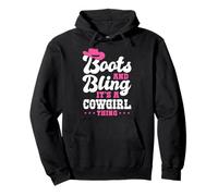 Boots and Bling It’s a Cowgirl Thing Rodeo Gift Sudadera con Capucha
