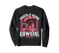 Boots and Bling It's Cowgirl Thing, orgullo del mes de la historia negra Sudadera
