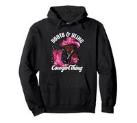 Boots and Bling It's Cowgirl Thing, orgullo del mes de la historia negra Sudadera con Capucha