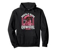 Boots and Bling It's Cowgirl Thing, orgullo del mes de la historia negra Sudadera con Capucha