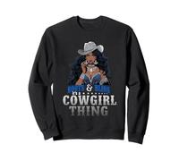 Boots and Bling It's Cowgirl Thing Western Country Melanina Sudadera