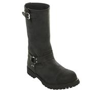 Boots & Braces - Motorcycle II Biker Botas Negro, color Negro, talla 43