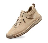 Boots Homme Impermeable Bottine Femme Homme de Cuir Chaussures de SEGURIDAD Hommes Chaussures de travail Antideslizante, Chaussures Ville Confort Botas Cortas Bota Mocasin Basket Montante, 001 Caqui