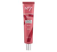 Boots No 7 Restore & Renew - Suero multiacción para rostro, cuello y escote, 75 ml
