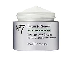 Boots No7 Future Renew Damage Reversal Day Cream SPF40 50 ml, 50 ml (paquete de 1)