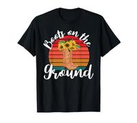 Boots on the ground. Linedance Camiseta