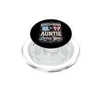 Boots Or Bows Auntie Loves You PopSockets PopGrip para MagSafe