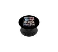 Boots Or Bows Big Sister Loves You PopSockets PopGrip Adhesivo