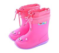 Boots Silver Casual Baby Kids Easy On Zapatos de lluvia Botas para Botas de Invierno Niños 27, M, 23 EU