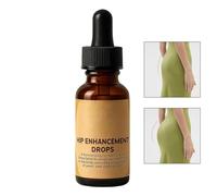 Booty Drops - Skin Smoothing Massage Oil, Daily Hydrating Body Liquid, Glow Enhancing Moisture Support for Women Post Shower Routine Personal Care, Beauty Body Oil, Sixty Milliliter Amber