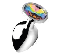 Booty Sparks Rainbow Gem Butt Plug - Large 180 g