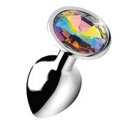 Booty Sparks Rainbow Gem Butt Plug - Small 80 g