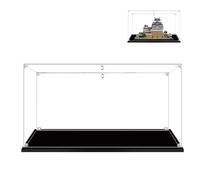 BOOVAX Vitrina - Caja expositora de acrílico transparente para Lego-21060 - Compatible con [Castillo Himeji] - 13.7 x 11.8 x 9.84 pulgadas