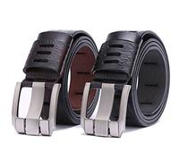 boowhol de Señor Mode ante Cinturón Hebilla Cinturón marrón marrón 125cm