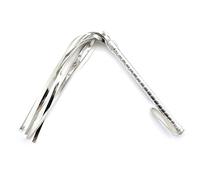 boowhol striemen látigo piel varios borla Mango Largo con remachadora 321484 Equitación Etapa Requisiten flogger flirten Cosplay Sex de juguete Bondage SM 60 cm & # xff0 C; negro/plata/rosa