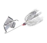 Booyah 3/8 Oz Buzz Pearl Snow White Shad, Unisex, Sábalo Blancanieves