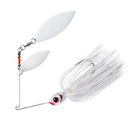 Booyah Glow Blade Doble Willow señuelo de Pesca, Blancanieves