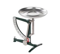 BOOZXCV Báscula de Cocina mecánica con péndulo, báscula de Alta precisión para Alimentos, Bandeja de Aluminio de 19 cm, precisión de ±8 g para Cocina e investigación científica. (Green)