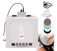 BOOZXCV Caja de luz Profesional para Estudio fotográfico con Plato Giratorio para fotografía, Velocidad Ajustable, Compatible con Colgar, Softbox para fotografía de Joyas (Tb20)