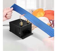 BOOZXCV Cortador de Cuerda eléctrico, Cuchilla térmica de 60 W, Herramienta de Corte para Montaje en Banco, Temperatura máxima de 500 ℃, Ideal para Tela Trenzada, cincha, Correas y Cintas. (Black)