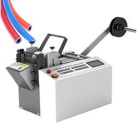 BOOZXCV Cortatubos Industrial, Cortador automático de tuberías de PVC de 300 W con Capacidad de Corte de 100 mm de Ancho, Alta Velocidad de Corte de 34 m/min, máquina de Corte