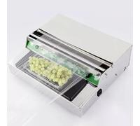 BOOZXCV Dispensador de Film para Alimentos, dispensador Manual de Film de Acero Inoxidable, Apto para un Ancho máximo de 450 mm, Rango de Temperatura de 60-150 ℃, Ideal para