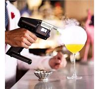 BOOZXCV Infusor de Humo, Kit de ahumador de cócteles, máquina de Fumar eléctrica de Mano, Kit de ahumador de cócteles para cócteles, Verduras, Pizza, Queso y Carne