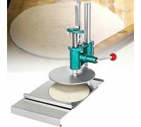 BOOZXCV Prensa de Pizza de Acero Inoxidable para Hogar, Máquina de Prensa Manual de Masa de Pastelería, Hoja de Masa de Chapati Comercial, Varios Tamaños para Pizza, Tortilla (14cm)