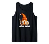 Boozy GNOME For Whiskey Mom and Girls Trip Funny Drinking Camiseta sin Mangas