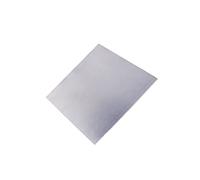 Bopaodao 304 Placa de acero inoxidable para procesamiento de metal, resistencia a la corrosión, resistencia al calor, buen procesamiento térmico, utilizado en la industria, industria de la decoración de muebles, 1 mm x 100 mm x 100 mm, 5 piezas