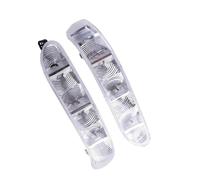 BOPOKLXLXM Juego 2 Luces Direccionales Para Espejos Laterales Puerta Izquierda Y Derecha Para M&ercedes B&enz Clase S S350 W220 W215 Intermitente del espejo retrovisor del coche