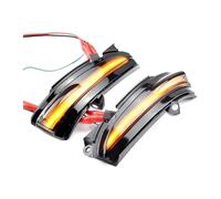 BOPOKLXLXM Par De Intermitentes Para Espejo Retrovisor De Mondeo 2013-2021, Accesorios De Repuesto Intermitente del espejo retrovisor del coche(Yellow)