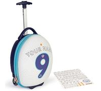 boppi Tiny Trekker England Football - Maleta de cabina rígida de 17 L, se adapta a EasyJet de 45 x 36 x 20 pulgadas, funda de transporte de 2 ruedas, regalo de fútbol para niños y niñas, para mujer