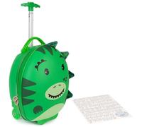 boppi Tiny Trekker Maleta Trolley Infantil Equipaje Cabina 2 Ruedas - 17 litros - Dinosaurio