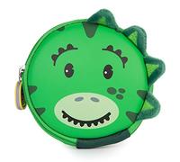 boppi Tiny Trekker Monedero Infantil con Llavero Mini Cartera para Monedas Y Llaves Carcasa Rígida con Cremallera - Dinosaurio