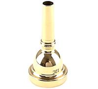 Boquilla 12c para Trompeta de Metal Dorado Modelo C520a | Superficie Lisa y Resistente al Desgaste, Acabado Decorativo, Pieza para Equipos de Sonido Profesional