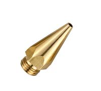 Boquilla adhesiva de flujo rápido asistida por resorte con núcleos de aleación de aluminio, adecuada para manualidades y tareas de bricolaje, punta adhesiva de agujero pequeño