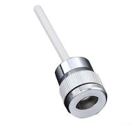 Boquilla aireadora de ahorro de agua que se adapta a la mayoría de cabezales de grifo estándar para baño y cocina, construcción de bronce con chapado en cromo